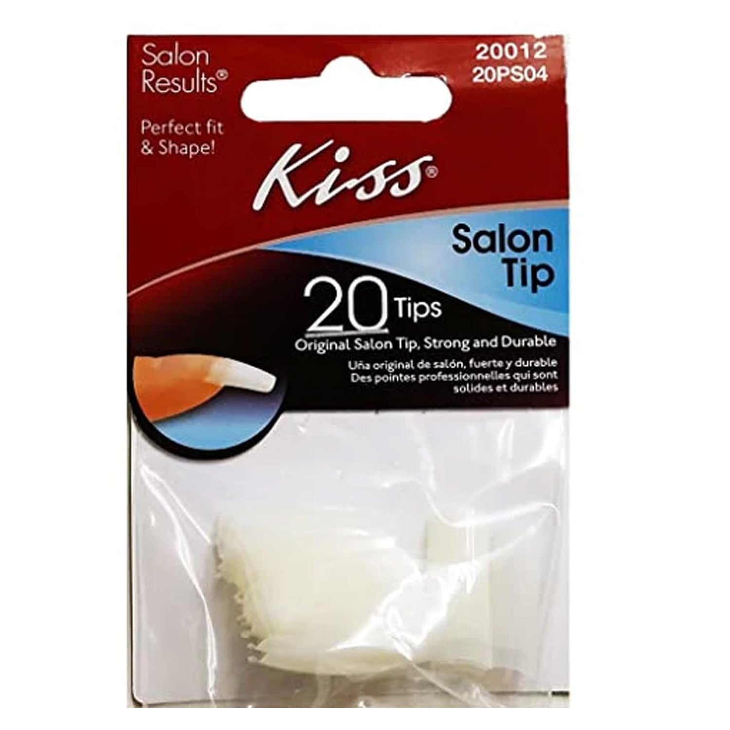 KISS 20 ORIGINAL SALON TIPS BAG #20PS04