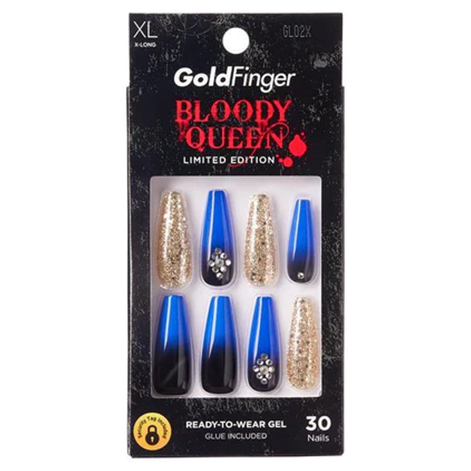 GOLDFINGER BLOODY QUEEN NAILS WITCHCRAFT #GD02X
