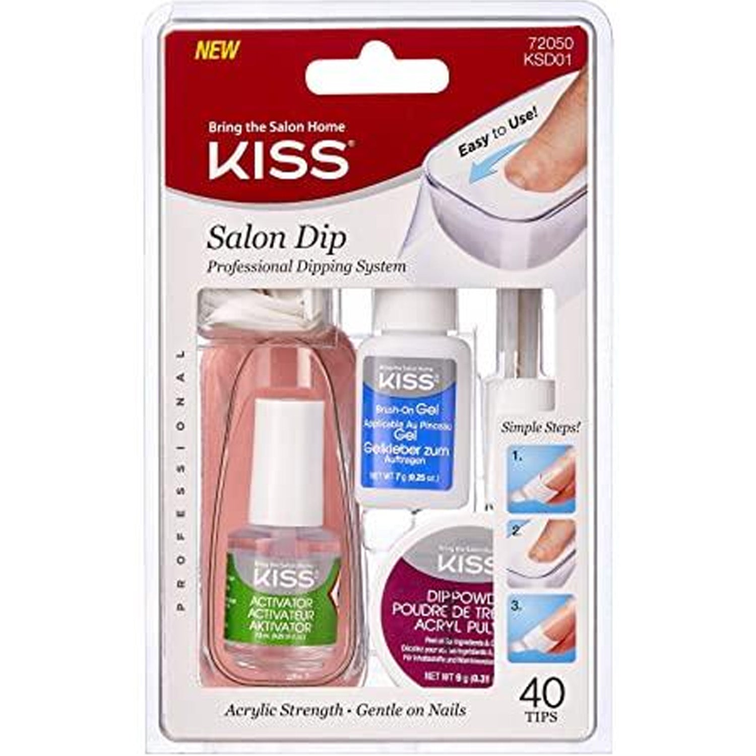 KISS SALON DIP KIT #KSD01