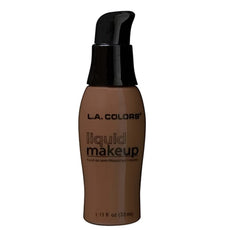 LA Colors Pump Liquid Makeup Black Walnut