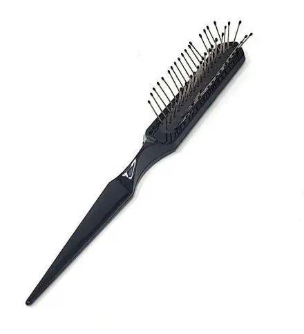 STELLA COLLECTION WIRE TEASING WIG BRUSH W/TIP BLK#2425T
