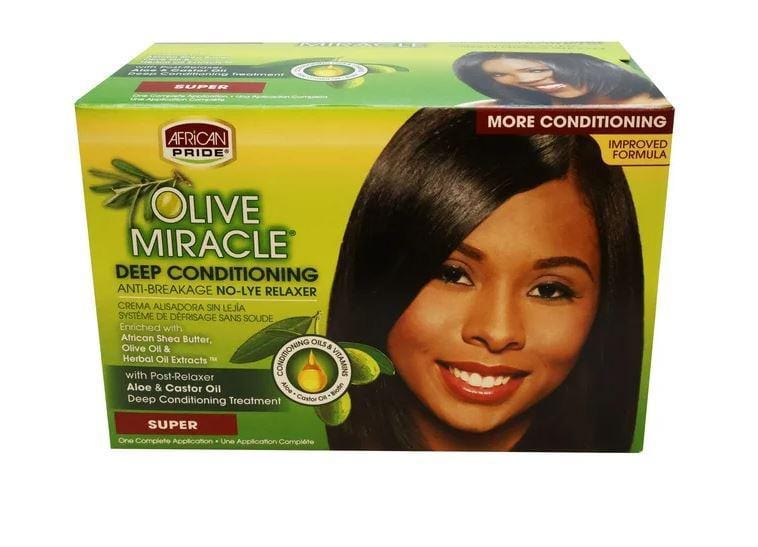 AFRICAN PRIDE DEEP CONDITIONING NO LYE RELAXER -SUPER