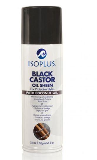 Isoplus Black Castor Oil Sheen