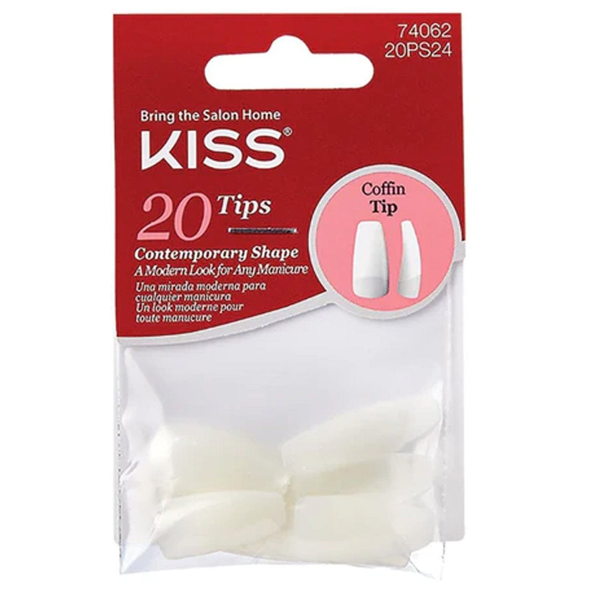 KISS 20 COFFIN TIPS BAG #20PS24
