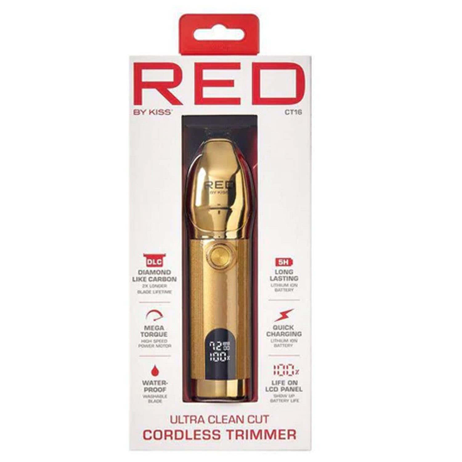 RED BY KISS ULTRA CLEAN CUT CORDLESS TRIMMER