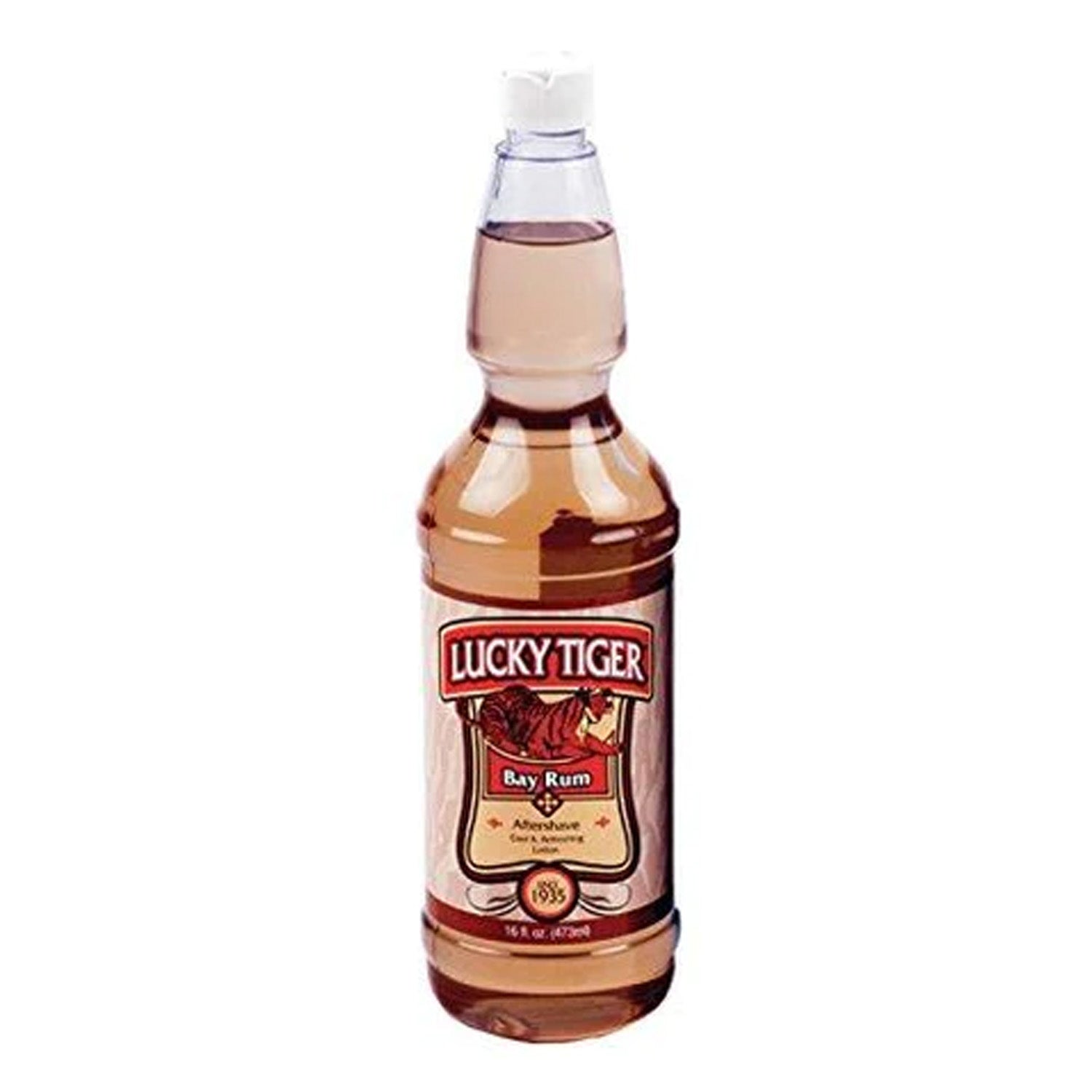 LUCKY TIGER BAY RUM AFTER SHAVE LOTION 16oz.