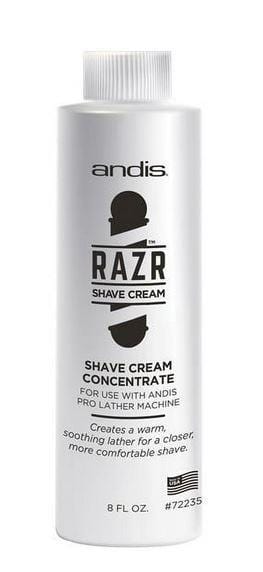 ANDIS RAZR 8-OUNCE SHAVE CREAM CONCENTRATE