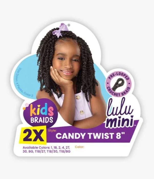 Lulu Mini Pre-Looped 2x Kids Candy Twist 8" 1B