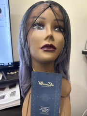 WANNA BE PREMIUM SYNTHETIC LACE FRONT WIG LACE-ONIX #TT1B/R3352