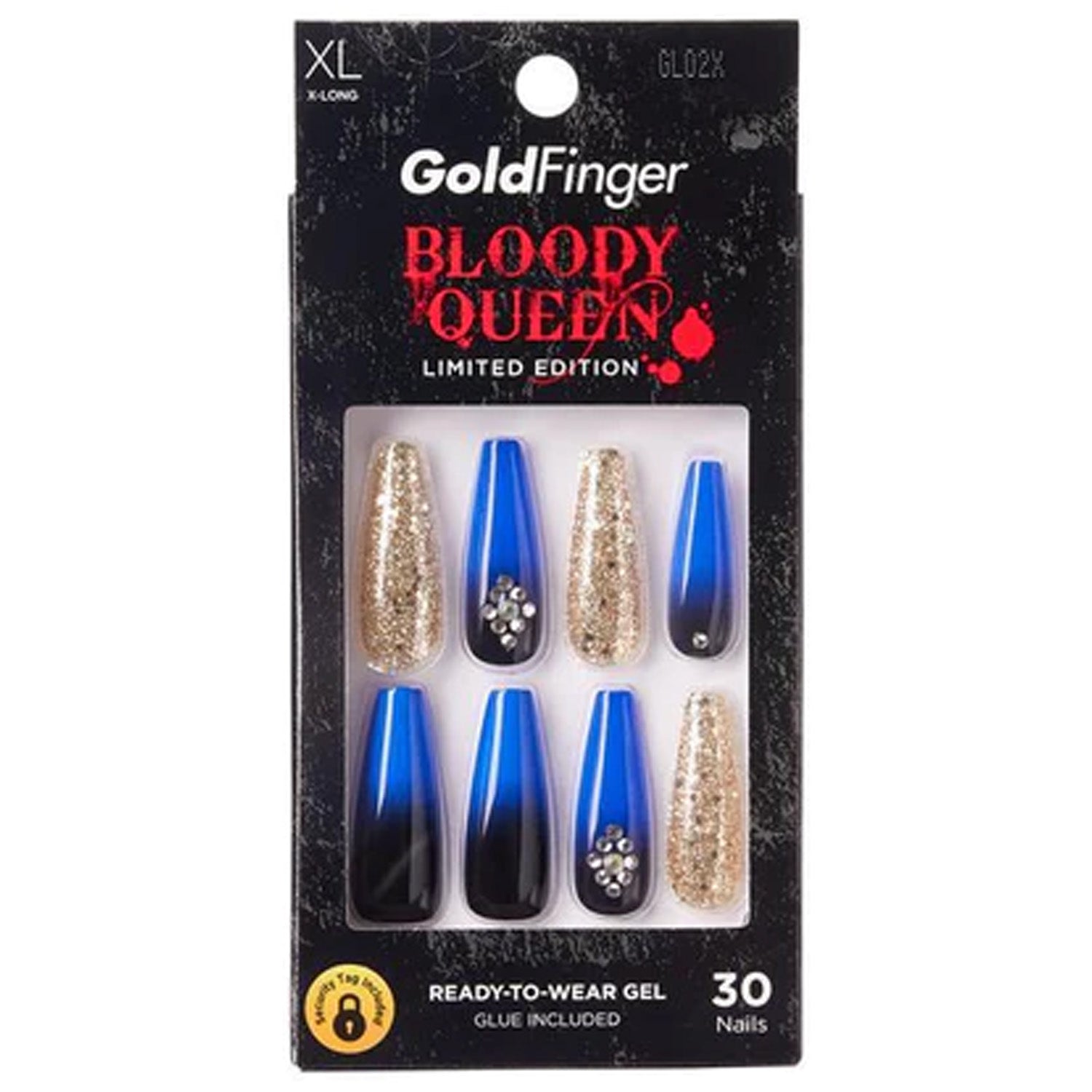 GOLDFINGER BLOODY QUEEN NAILS POTION #GL02X
