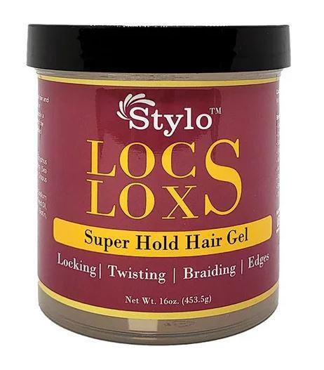STYLO Locs Loxs Super Hold Hair Gel 16 Oz.