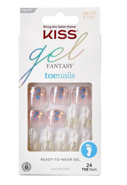 KISS GEL FANTASY TOENAILS - WISHING WELL FT04