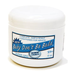 Baby Don't Be Bald Baby Hair & Scalp Nourishment Blue 4 Oz