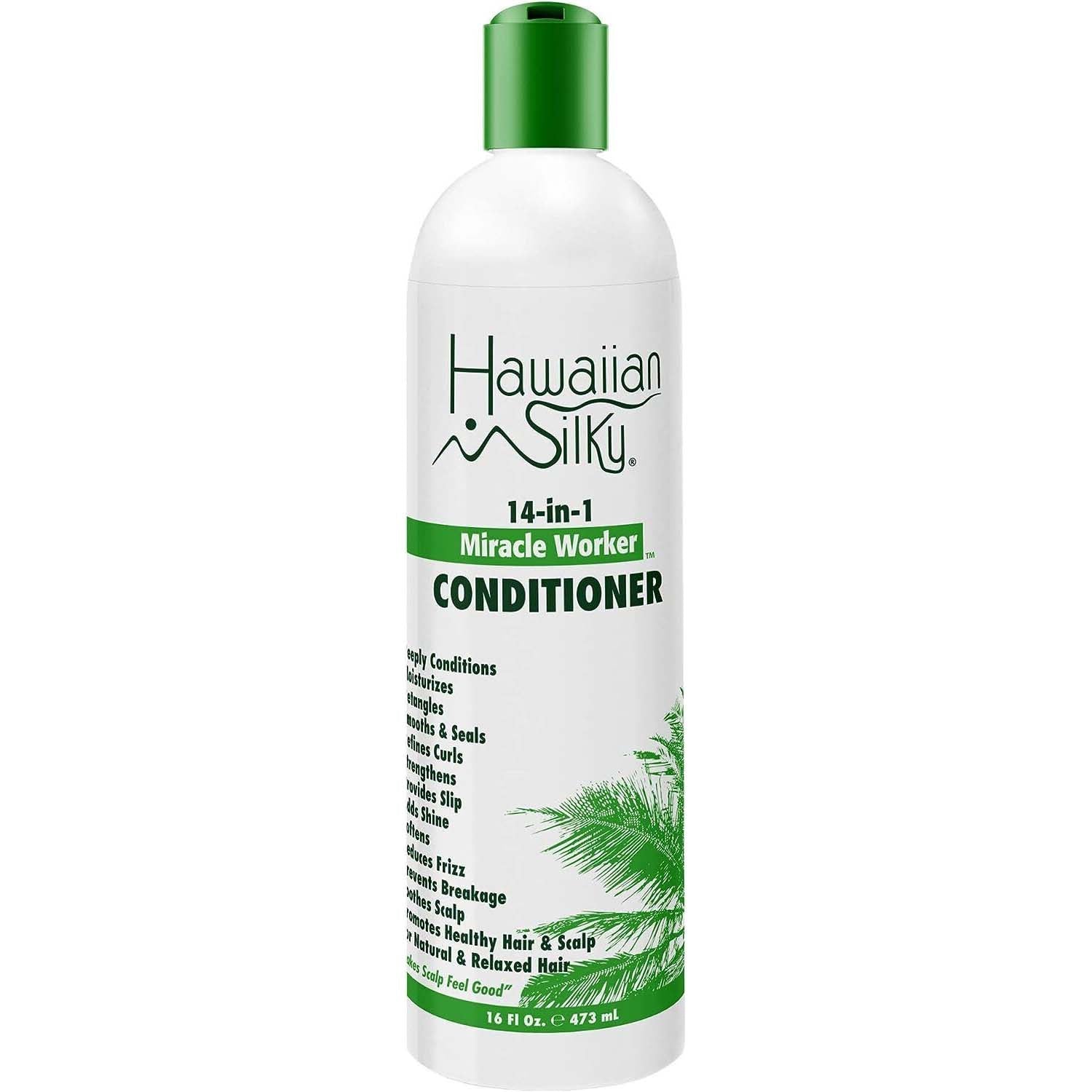 HAWAIIAN SILKY 14-IN-1 MIRACLE WORKER CONDITIONER 16oz.