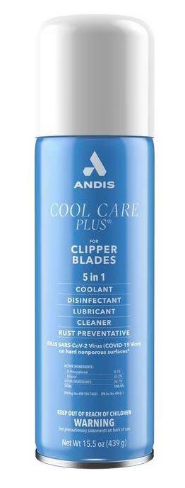 ANDIS COOL CARE PLUS 15.5 oz.  *NEW UPDATED LOOK*