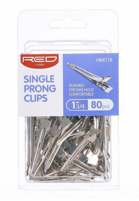 RED BY KISS 1-3/4" SINGLE PRONG CLIPS HMC16