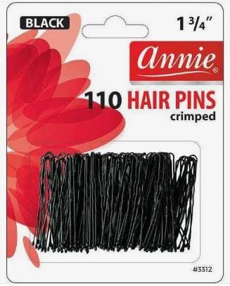 ANNIE 1-3/4" CRIMPED HAIR PINS 110CT #3312