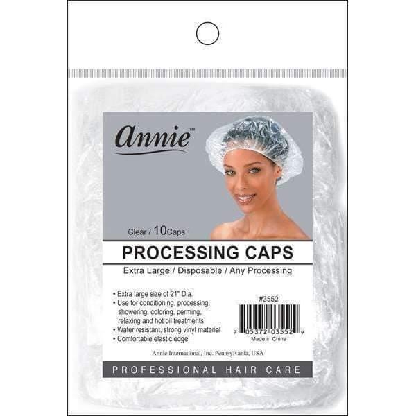 ANNIE X-LARGE PROCESSING CAPS BULK CLEAR 10ct