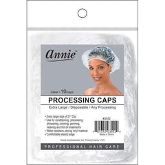 ANNIE X-LARGE PROCESSING CAPS BULK CLEAR 10ct