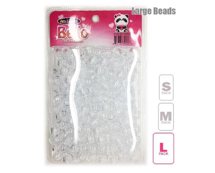 BELLO LARGE CLEAR BEADS #39900