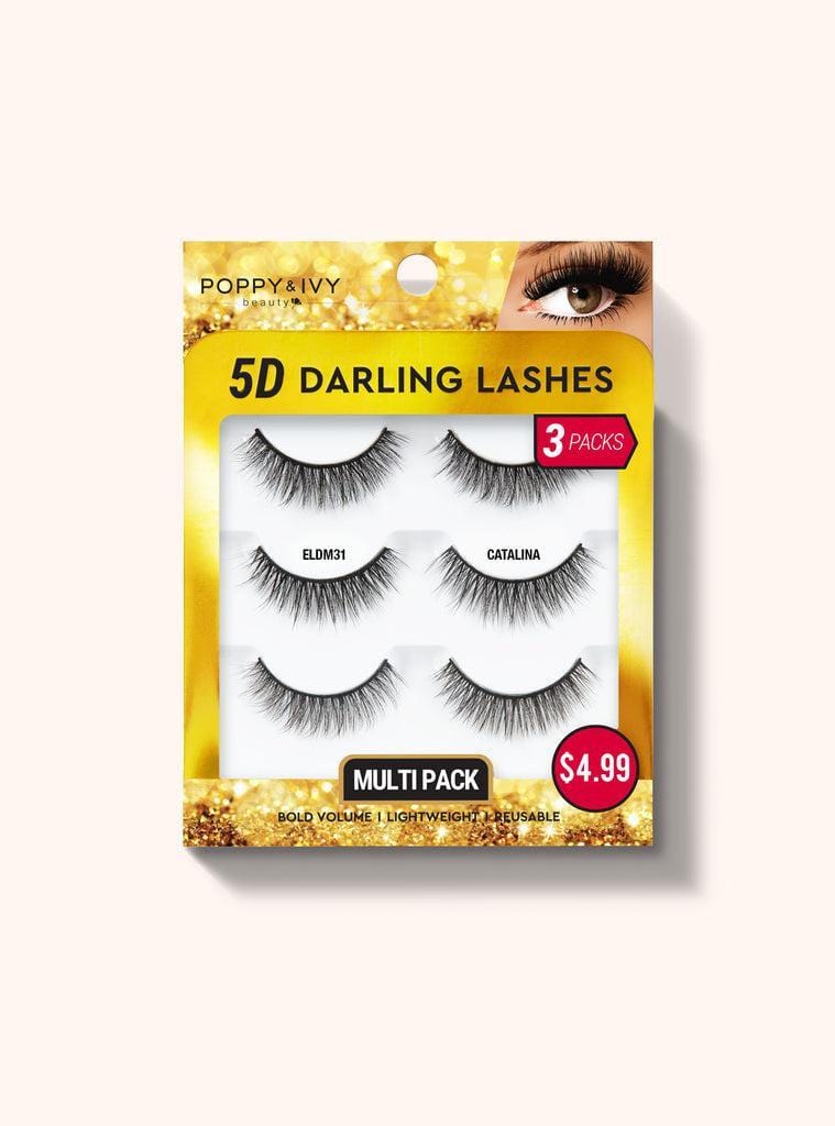 Poppy & IVY- 5D Darling Lashes Multipack - 3 Pairs