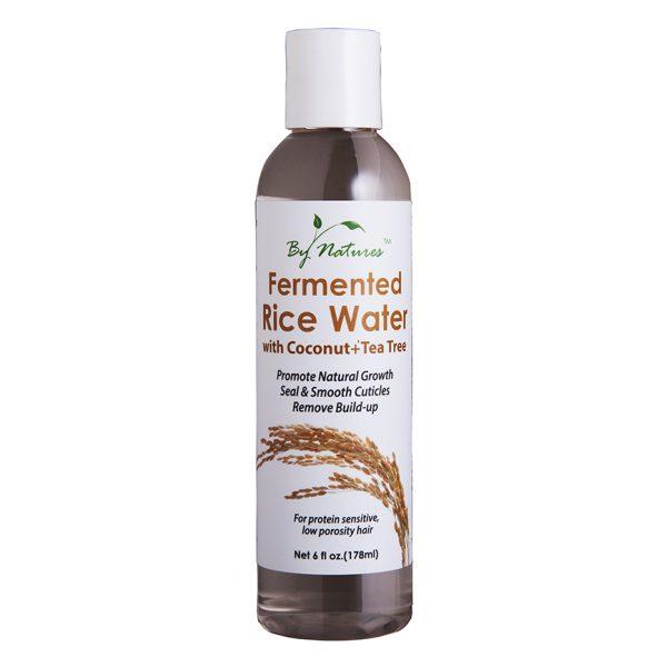 BY NATURES FERMENTED RICE WATER W/COCONUT+TEA TREE 6oz.