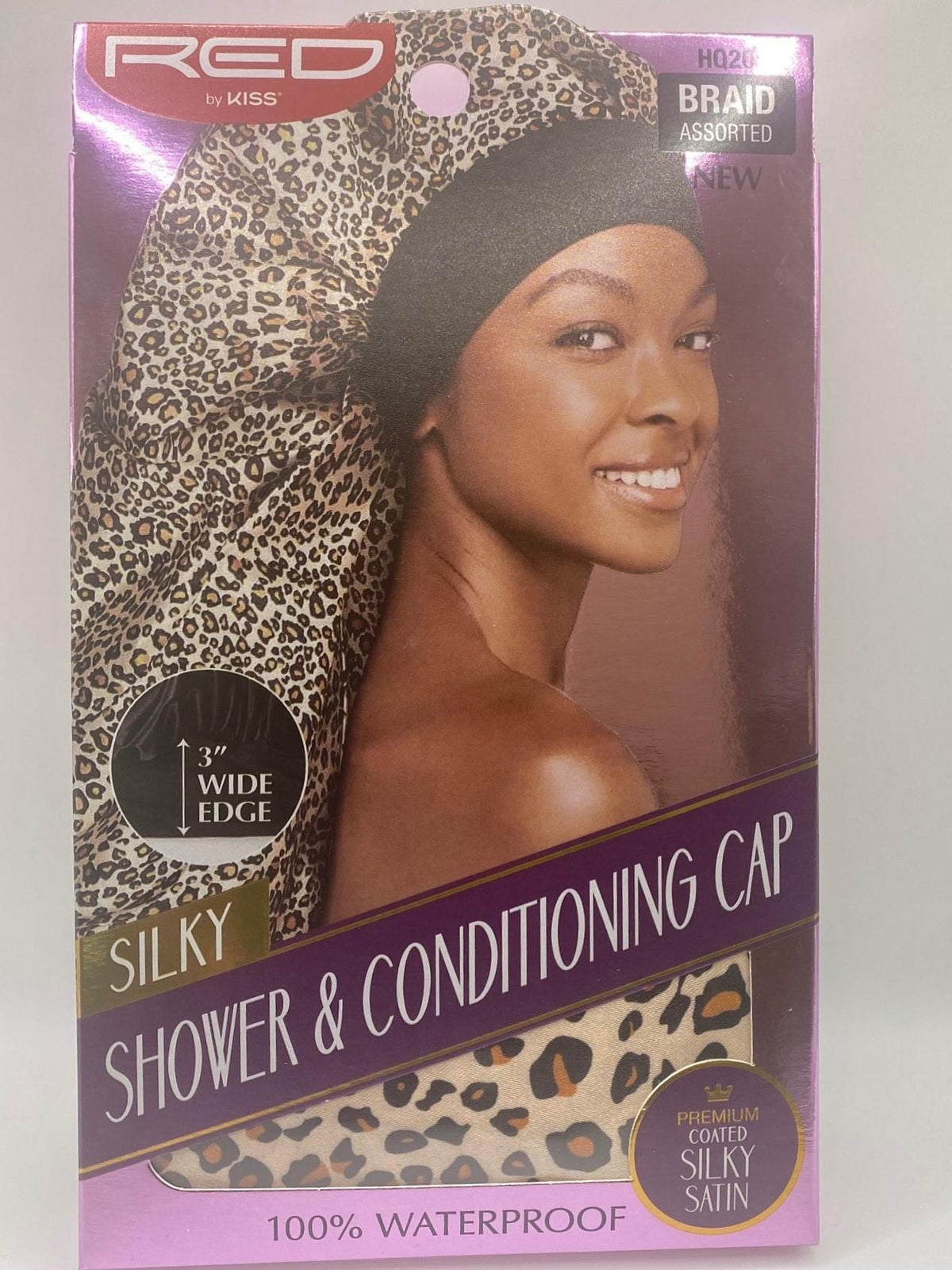 KISS SUPER JUMBO SHOWER & CONDITIONING SILKY CAP ASSORTED HQ 20