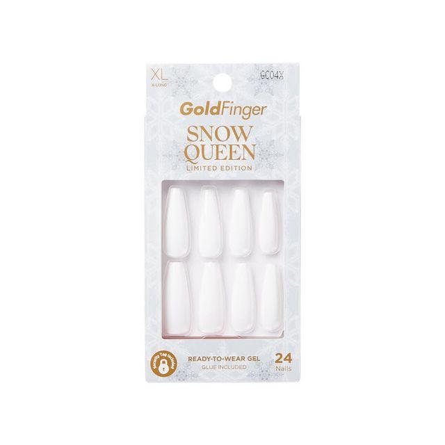 GOLDFINGER SNOW QUEEN LIMITED EDITION WHITE CHRISTMAS #GC04X