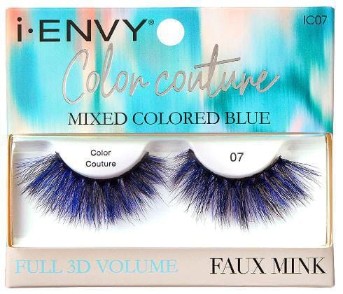I-ENVY COLOR COUTURE 3D FULL VOLUME FAUX MINK MIXED COLOR EYELASHES