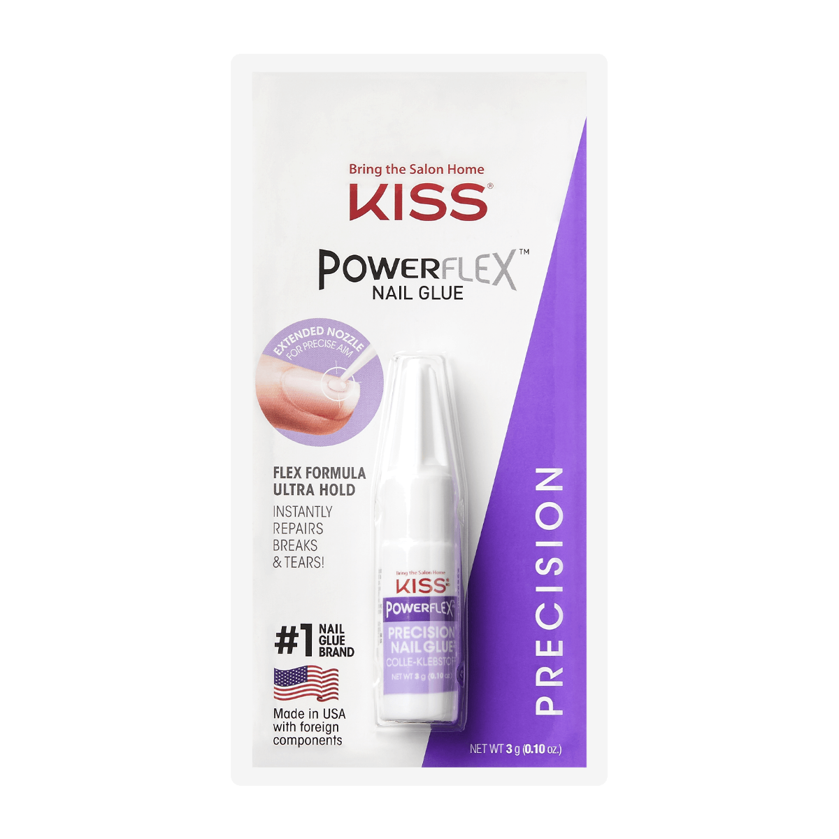 KISS POWERFLEX NAIL GLUE PRECISION #BGL311