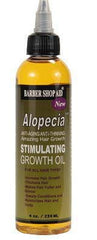 BARBER SHOP AID ALOPECIA ANTI-THINNING ANTI-AGING AMAZING HAIR STIMULATING GROWTH OIL 4 OZ.