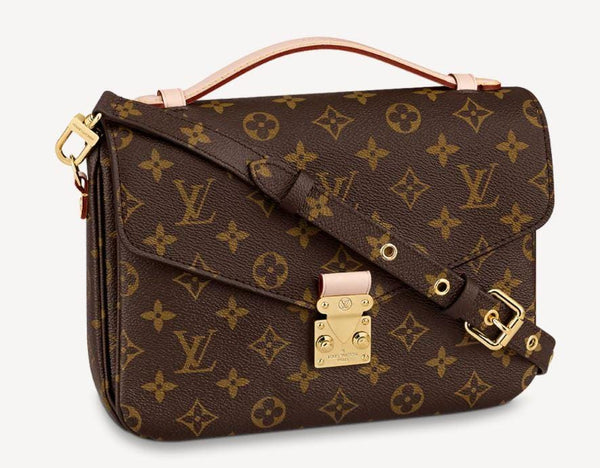leather crossbody bag Louis Vuitton Brown in Leather - 21734262